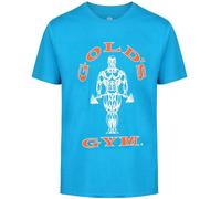 Golds Gym Muscle Joe T Shirt Mens Turquoise Moyen Male
