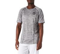 Gold's Gym T-Shirt d'entraînement à Manches Courtes pour Homme - Performance Marl - Manches Raglan