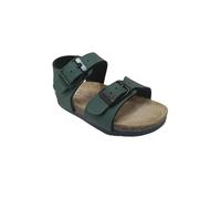 Goldstar, Sandale bébé, double bande réglable, vert, 22 EU