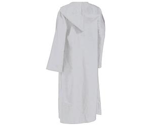 GOLDSTITCH Men Hooded Robe Cloak Knight Fancy Cool Cosplay Costume White M