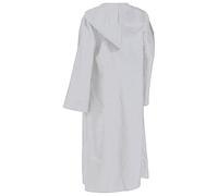 GOLDSTITCH Men Hooded Robe Cloak Knight Fancy Cool Cosplay Costume White XL