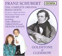 Goldstone - Schubert: Piano Duets Vol.6 [Import]