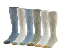 GOLDTOE Harrington Chaussettes mi-mollet pour homme, plusieurs paires, Large