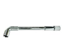 GOLDTOOLS Clé à Pipe Débouchée 8MM, 6 Pans x 6 Pans, Tête coudée à 90°, Frabriqué en Acier chrome vanadium (8MM)