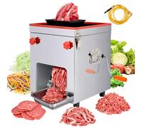 Goldtouch Trancheuse Electrique,850W 220V Trancheuse à viande commerciale,150 kg/h Trancheuse multifonction 3 en 1,idéale pour la maison,les restaurants et les supermarchés