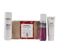 Goldwell-Dual-Senses Soins-des-cheveux ColorColor Brillance X-Mas Set 2025 Shampooing Dualsenses Color Brillance 250 ml + Sérum Dualsenses Color Brillance Spray 150 ml + Baume Dualsenses Color Réparat