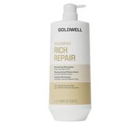 Goldwell Dualsenses Rich Repair Shampooing 1000 ml pour cheveux abîmés | Shampooing restructurant avec IntraLipid, régénère la surface des cheveux, brillance naturelle