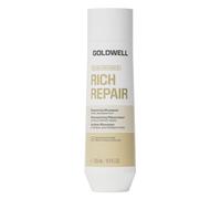 Goldwell Dualsenses Rich Repair Shampooing 250 ml pour cheveux abîmés | Shampooing restructurant avec IntraLipid, régénère la surface des cheveux, brillance naturelle