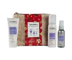 Goldwell-Stylesign Soins-des-cheveux SmoothStyleSign Heros Set Stylesign Smooth BB Creme 75 ml + Stylesign Smooth Huile éclatante sans poids 50 ml + Stylesign Smooth Spray éclatant 75 ml 1 Stk.