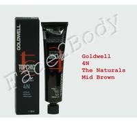 Goldwell Topchic Permanent Hair Color - The naturals - 4N Mid Brown 60 ml