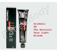 Goldwell Topchic Permanent Hair Color - The naturals - 9N Very Light Blond 60ml