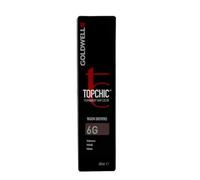 Goldwell Topchic Warm Browns 6g Tobacco Permanent Hair Color 60ml.
