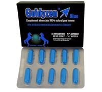 Goldyzen Blue - Compléments alimentaires à base de plantes pour hommes, Au complexe Ginseng & Reishi - Blister de 10 gélules