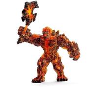 Golem de lave avec arme, Schleich 42447 Eldrador Creature, Figurine d'action très durable, Dès 7 ans