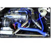 Golf 2 G60 Set tuyau bleu eau tuyau en silicone Circuit Refroidissement Refroidisseur