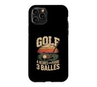 Golf 4 Heures pour Perdre 3 Balles Parcours Coque pour iPhone 11 Pro