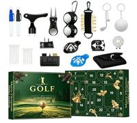 Golf Advent Calendar 2026 24 Day Christmas Countdown For Men And Teens | 28x25cm Golf Advent Calendar With 24 Days Of Accessories; 500g Christmas Countdown Gift For Golfers And Teens