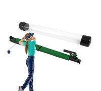 Golf Alignment Stick, Direction Indicator Tool, Puller Cable Training Aid, Swing Practice Equipment, Accuracy Enhancer, Ideal for Golfers, Outdoors, Practice, 12.6x1.57 inches