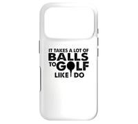 Golf Amusant - Il Faut Beaucoup de balles pour Le Golf Coque pour iPhone 17 Pro