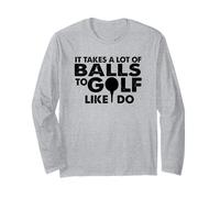 Golf Amusant - Il Faut Beaucoup de balles pour Le Golf Manche Longue