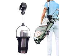 Golf Bag Beverage Spill Preventer | Golf Bag Drink Holder, Adjustable No Spill Can & Bottle Carrier, for Golfers Women Men Vacationers Participants Beginners Professionals Club