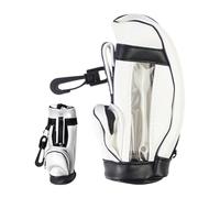 Golf Ball Bag Sack - Portable Storage Carrier |Golf Pouch Bag for Men | Waterproof PU Golfs Accessory Bags with Zipper Closure | Mini Gôlf Ball Bags, Portable Gôlf Balls Storage for Boys, Girls