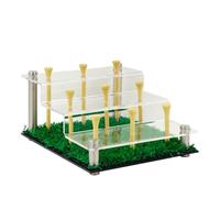 Golf Ball Display Case - Golf Ball Collection Case | Acrylic Storage Organizer, Wall Mount Holder Rack, Sports Equipment Storage for Softball Tennis Lacrosse Placing Cabinet Living Room Study Bedroom