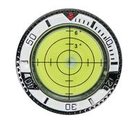 Golf Ball Marker - Green Reader Tool for Precision Play | Compact Body with Easy Reading Scale, Court Accessory, Soccer Aid, Basketball Gauge, Golf Course Equipment for Athletes and Trainers