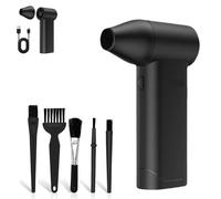 Golf Blower, Air Blower, 130000rpm Super Power Cordless Air Duster, 3-Gear Adjustable Mini Blowers, Electric Hand Held Blowers for Keyboard, House, Outdoor, Car & Portable Snow Removal