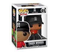 Funko Pop! Figurine en vinyle Tiger Woods (Red Shirt) – Produit officiel – Idée cadeau