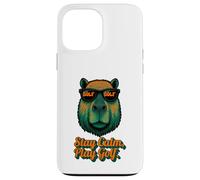 Golf Capybara Sport - Stay Calm Play Golf - Golfer Coque pour iPhone 13 Pro Max