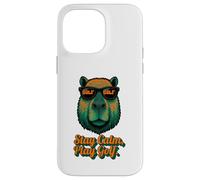 Golf Capybara Sport - Stay Calm Play Golf - Golfer Coque pour iPhone 14 Pro Max