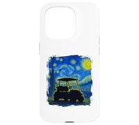 Golf Cart Golfeur Van Gogh Nuit Étoilée Amateur De Golf Coque pour iPhone 15 Pro