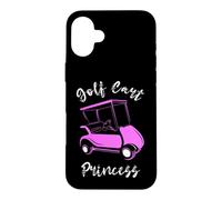 Golf Cart Princess Golfing Golf Sport Lover Coque pour iPhone 16 Plus