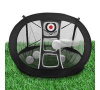 Golf Chipping Net, Practice Target, 32.68x26.77x22.05 inches, Large Foldable Lightweight Swing, Training Aid for Men, Teens, Athletes, Golfers, Fathers, Backyard and Indoor Use