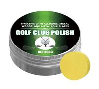 Golf Club Cleaner - 100g Portable Paste with Sponge | Polyvalent Equipment Care, Golf Club Scratch Remover, for Golfer Outdoor Course Game Grass Practice Training Backyard Sports Birthday Recreation
