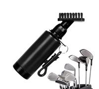 Golf Club Cleaner Brush - Golf Club Scrub Outil, Gadget de Nettoyage à Poils durables, Accessoire de poignée Confortable avec attachement de Trousseau | Kit de Joueur débutant des passionnés de Sport