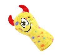Golf Club Covers - Funny Plush Soft Headcover | Golf Wood Head Covers | Plush Material DR 34x20cm 114g FW 30x16cm 86g UT 27x13cm 66g - for Car Course Driving Game Grass Practice Training Outdoor