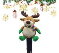 Golf Club Driver Cover - Plush Christmas Fairway Wood Headcover, Hybrid Fairway Wood | Durable Protective Accessory for Golfers, Indoor Practice, Travel, and The Driving Range