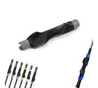 Golf Club Grip - Golf Swing Aid Club Attachment, for Correct Hand Placement, Lightweight Ergonomic Design (Gray)