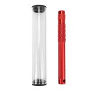Golf Club Groove Outil De Nettoyage Professionnel Durable en Aluminium en Acier Inoxydable Golf Club Groove Sharpener pour Cales Fers Golf Clubs Antirouille (Rouge)