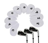 Golf Club Head Covers for Woods,10PCS Embroidered Label | Accessories Men, Driver Headcover, Fits Most Clubs