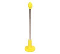 Golf Cutter Direction Indicator Training Aid, Magnetic Golf Alignment Stick, Telescopic Swing Posture Corrector for Lie Angle Adjustment, ABS Plastic Stainless Steel, for Adult and (Jaune)