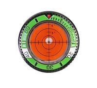 Golf de niveau du marqueur de balle - indicateur de putting de qualité haute avec une base stable et un indicateur de vessie visible, marqueur d'alignement, lecteur vert, accessoires de golf | Aide à