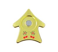 Golf Divot Tool - Corrects Putting Path Errors, Integrated Ball Marker Sighting Guide, 5.84cm X 5.33cm + 4mm Slim Profile, Heavy Duty Zinc Alloy Metal Casting - For Tournament Play & Green Use