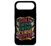 Golf Drink Swing Curse Repeat Routine du Golfeur - Coque pour iPhone Air