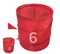 Golf Game Bucket - Portable Lawn Game Set | Practice Games Storage | Ball Sports Equipment For Lawn, Beach, Park, Beginners, Adults