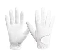 Golf Glove à Gauche, Ventilation Multi-Trous et Poignet élastique, pute en Daim pour Le Coup de Sueur, Tailles Adultes/Enfants 18-22 Women's_19