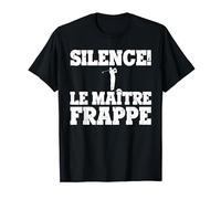 Golf Golfeur Silence Le Maître Frappe Sport T-Shirt