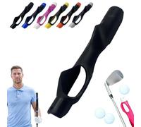 Golf Grip Trainer, Golf Training Aid, Golf Club Grip Trainer, Enhance Grip Strength, Help Train Correct Hand Position (C)